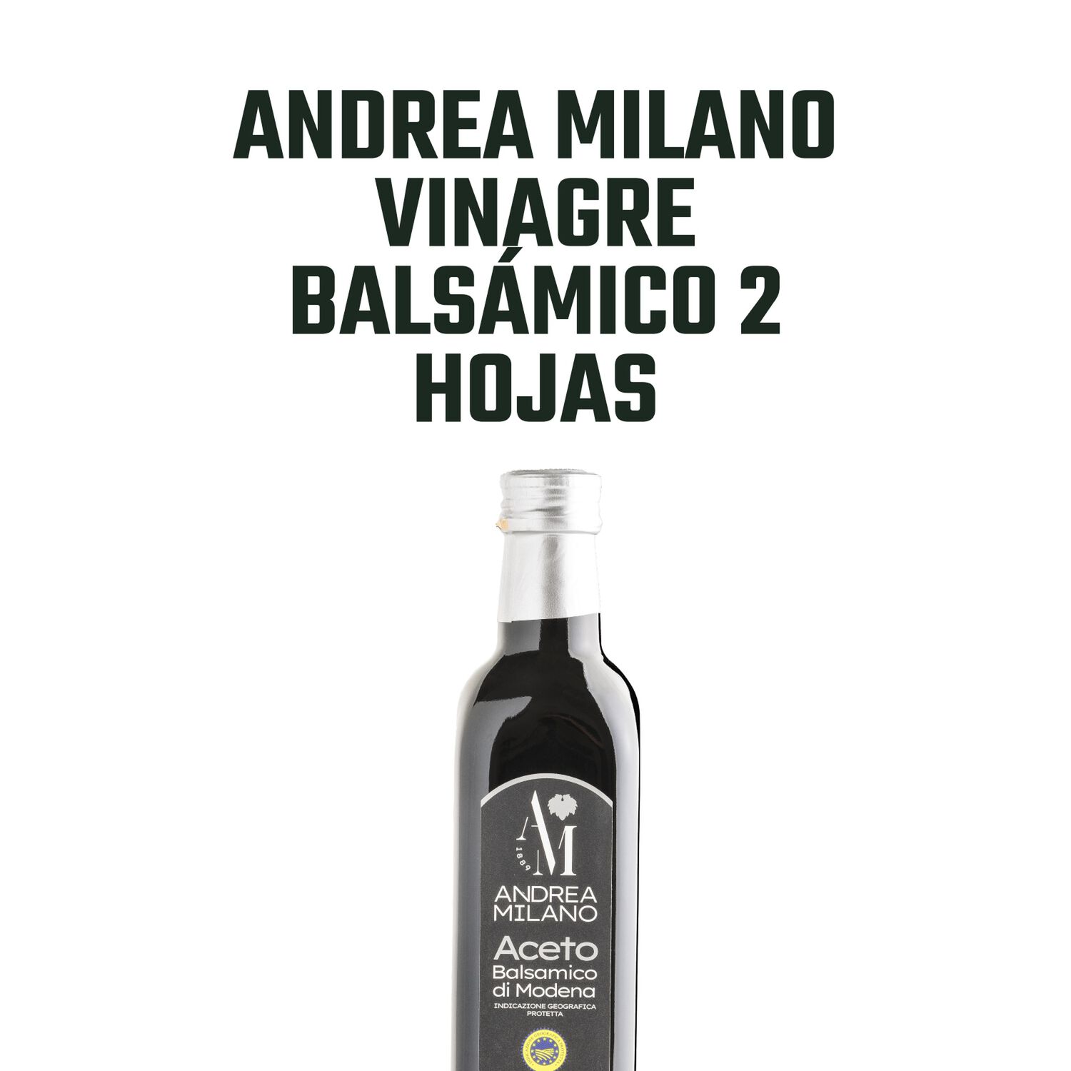 Vinagre Bals&aacute;mico 2 Hojas Andrea Milano 1 X 500 Ml image number 2.0