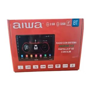 Radio De Auto Aiwa Slim Android 2 Din Hd 9" 2gb Ram Wifi Aw-a808c