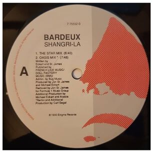 Bardeux - Shangri-la| 12" Maxi Single Usado