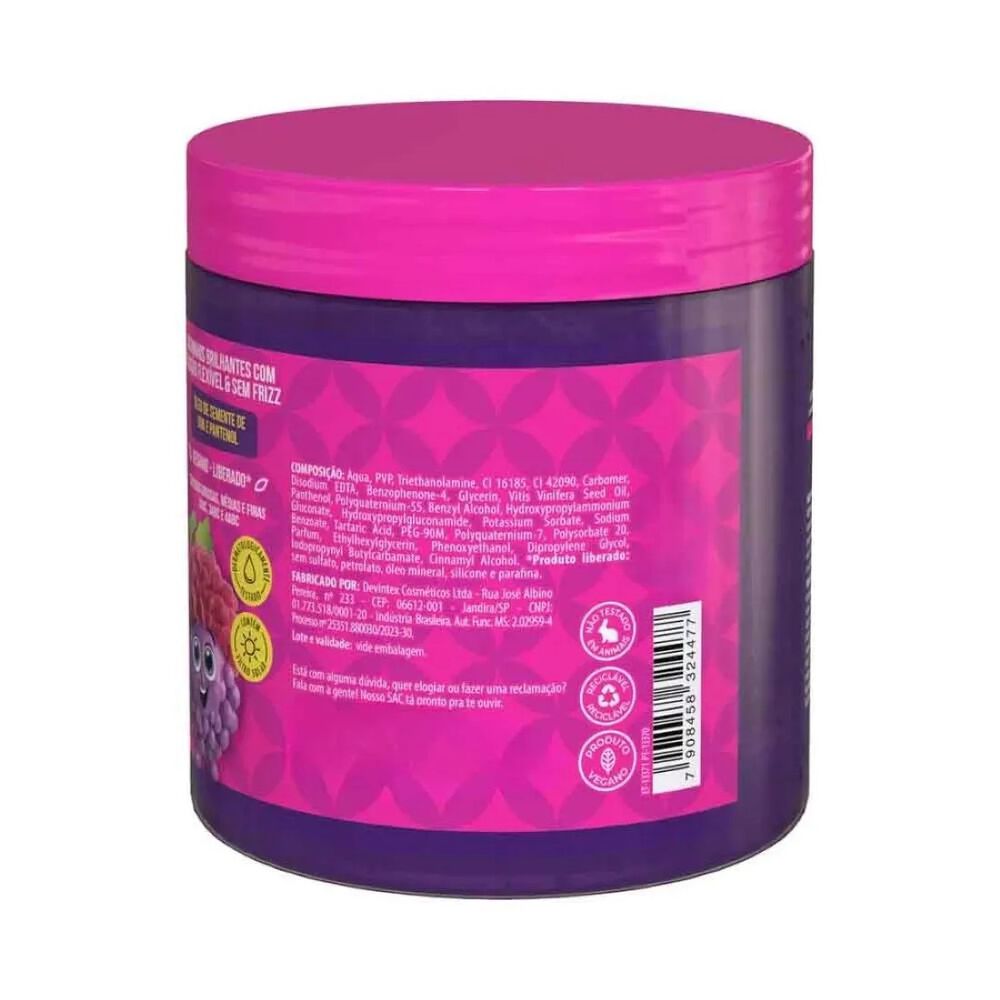 Todecacho Gelatina Modeladora Kids De Uva 550gr Salon Line image number 2.0