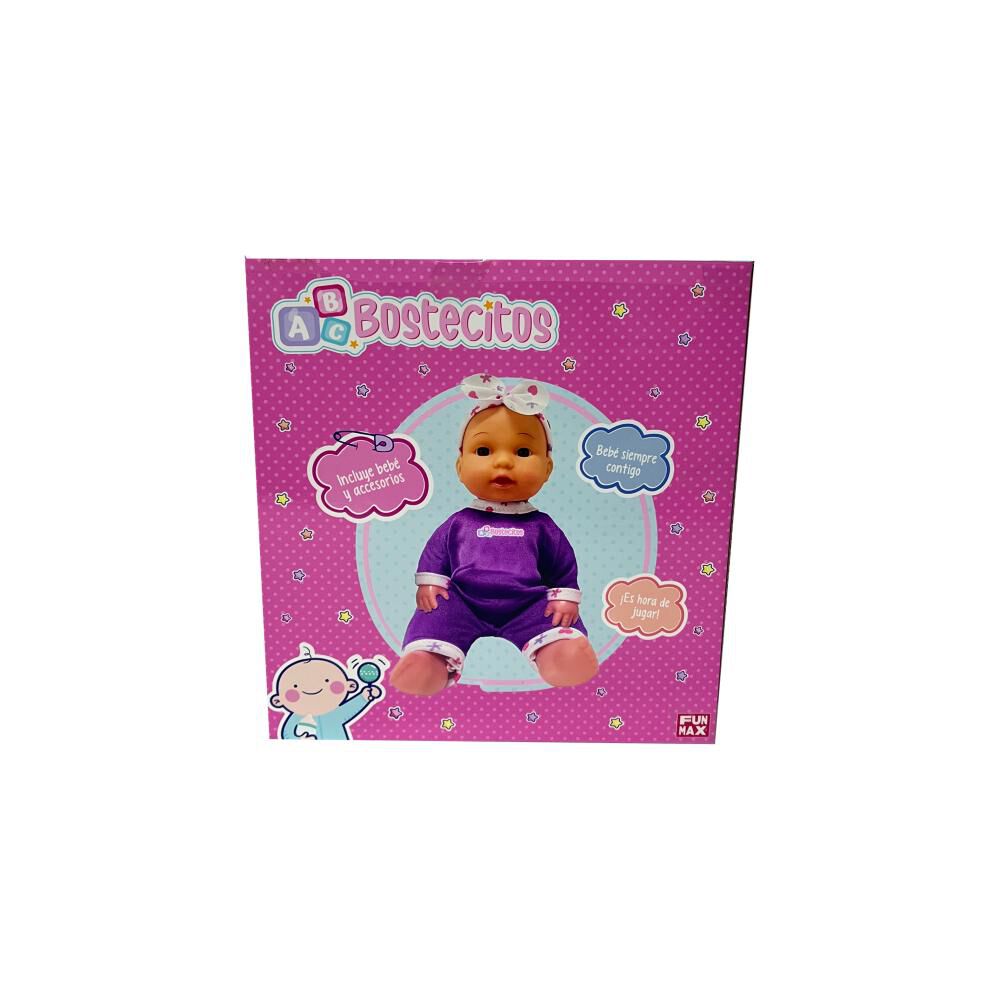 Muñeca Babydoll Bostecitos Abc 10" Hora De Comer image number 2.0