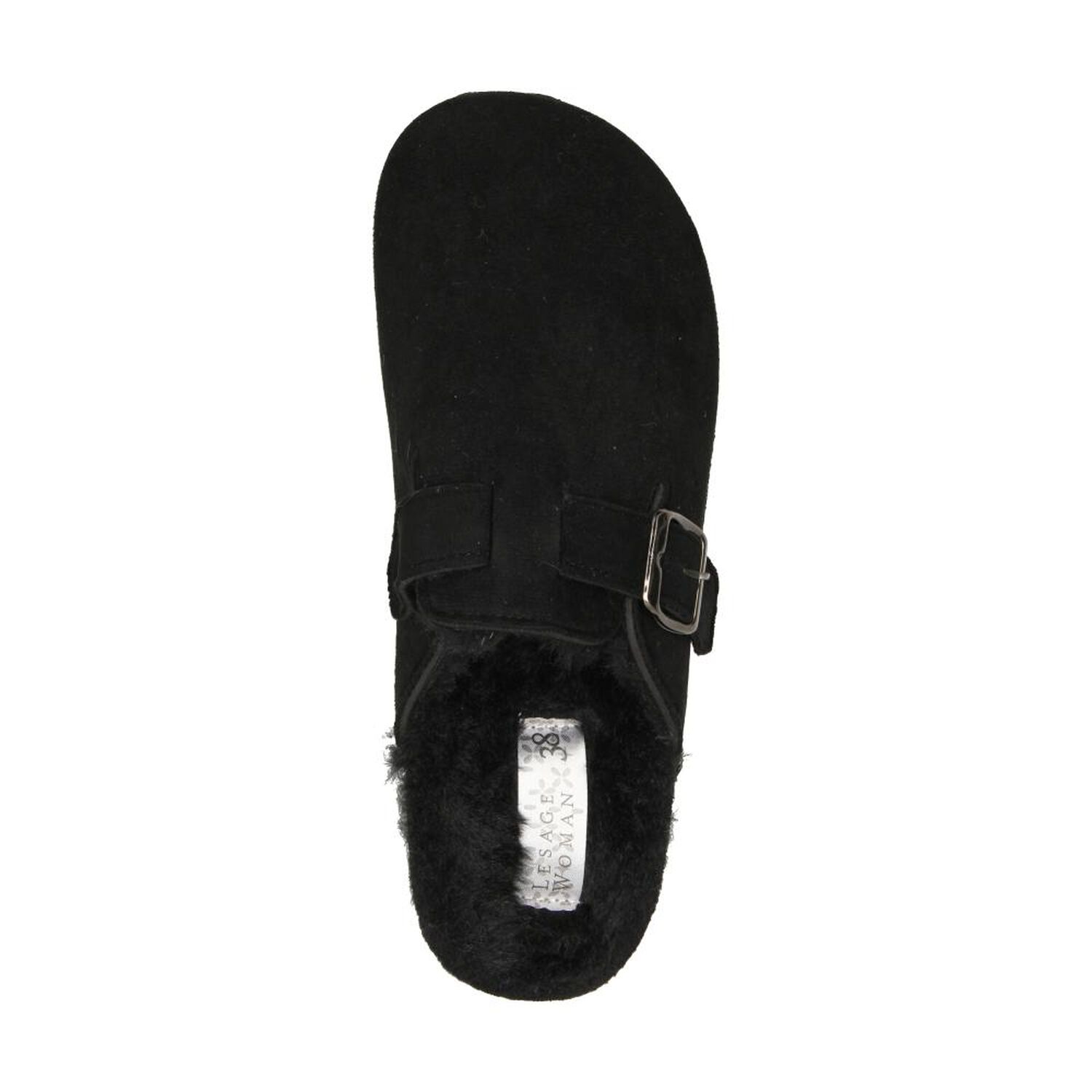 Pantuflas Mujer Lesage Black image number 4.0