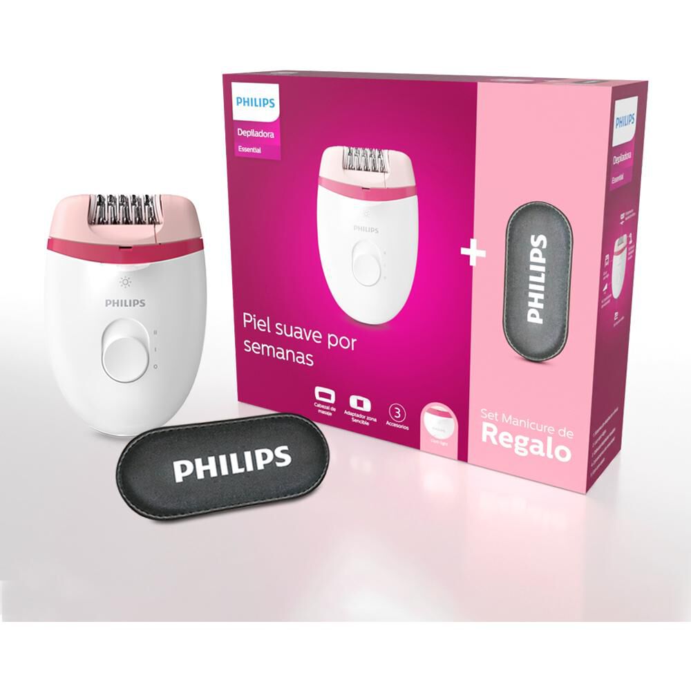 Combo Philips Depiladora Bre255 + Pinza Multiset image number 2.0