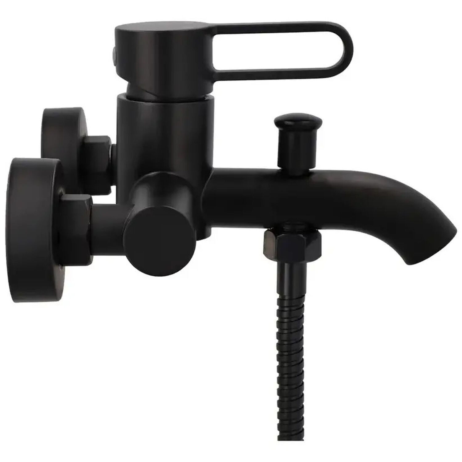 Monomando Llave Grifo Tina Ducha De Acero Inoxidable Modelo Rizzo Marca Stretto Eficiencia Hidrica image number 1.0
