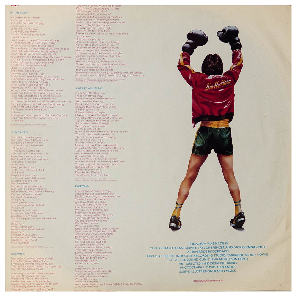 Cliff Richard - Im No Hero | Vinilo Usado image number 3.0