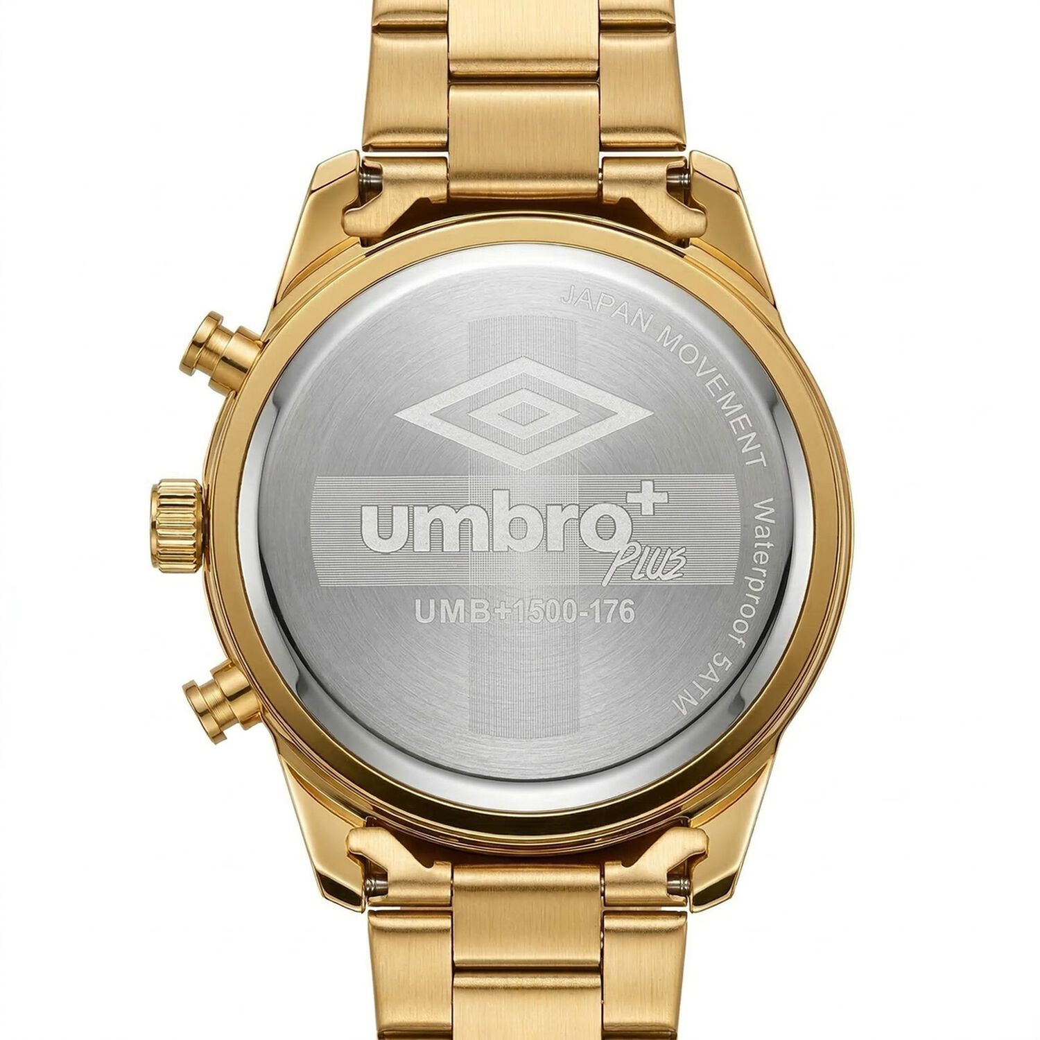 Reloj An&aacute;logo Hombre Umbro Plus Dorado Umbp-1500-176 image number 2.0