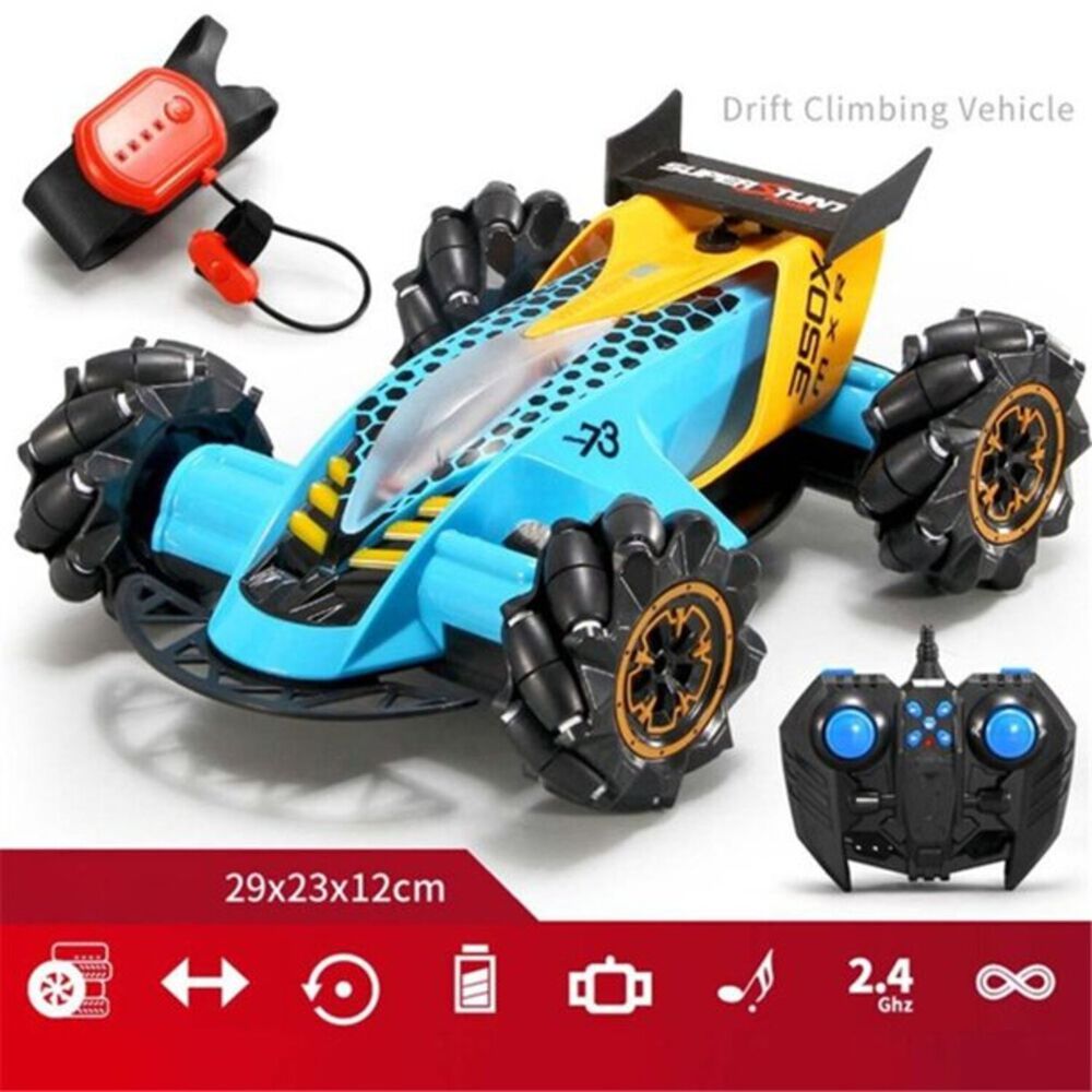 Auto R/c 2.4 Acrobatico Y Control De Gestos Efecto Cohete Azul image number 3.0