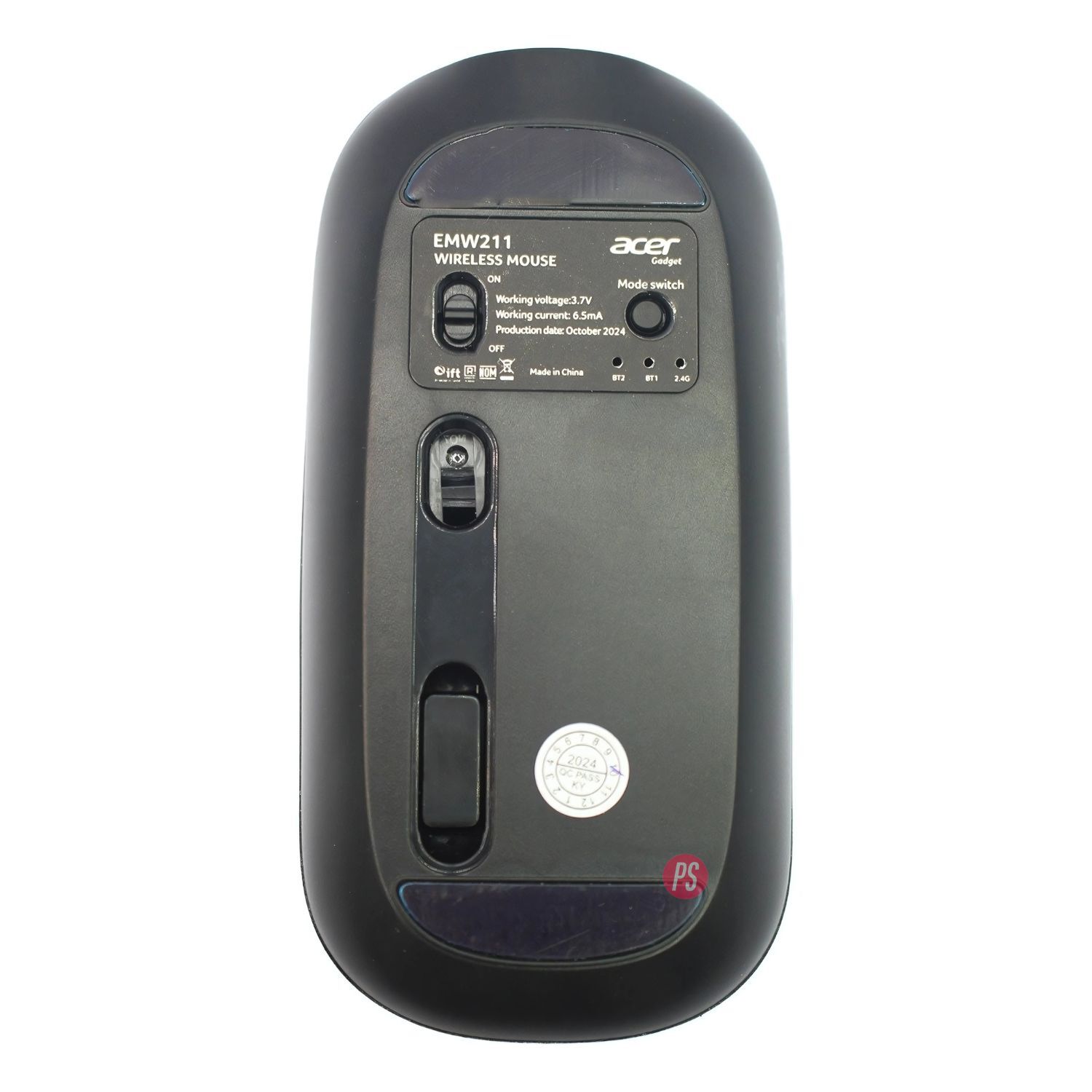 Mouse Bluetooth 1600 Dpi Ajustable 5 Botones Silver Acer - Ps image number 1.0