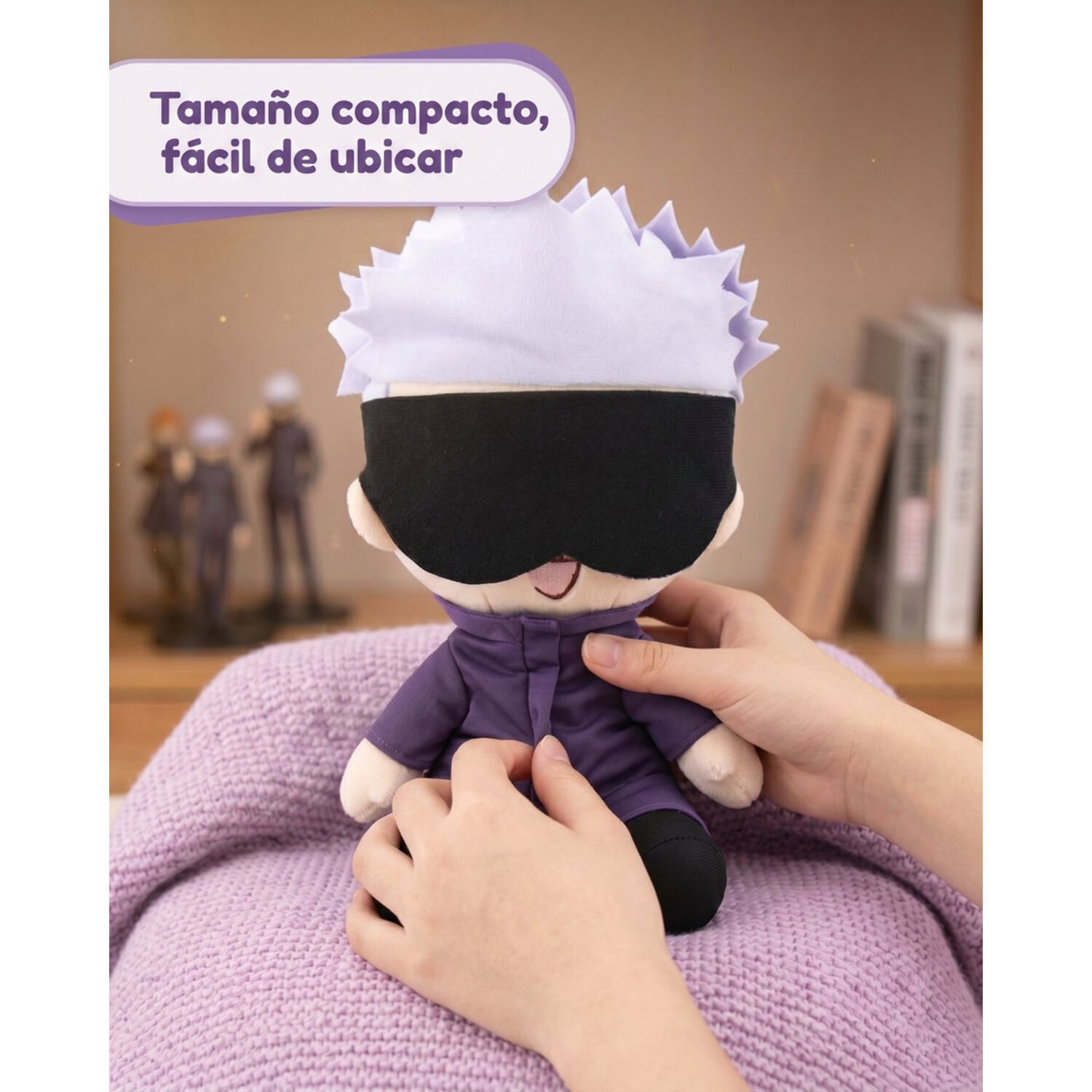 Peluche Satoru Gojo Jujutsu Kaisen Original Anime image number 5.0