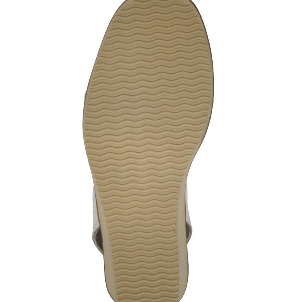 Sandalia Cuero Charmiane Blanco Plata image number 5.0