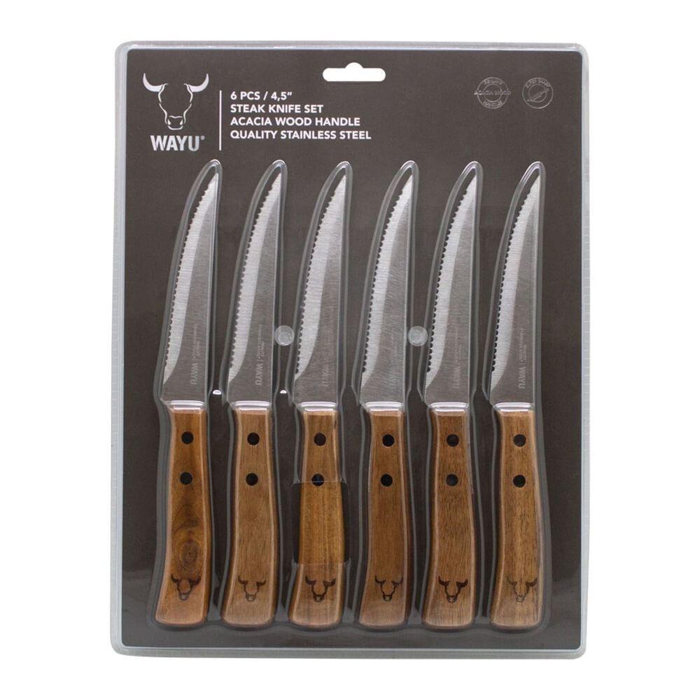 Set Cuchillos Prm 6 Pcs Wayu image number 2.0