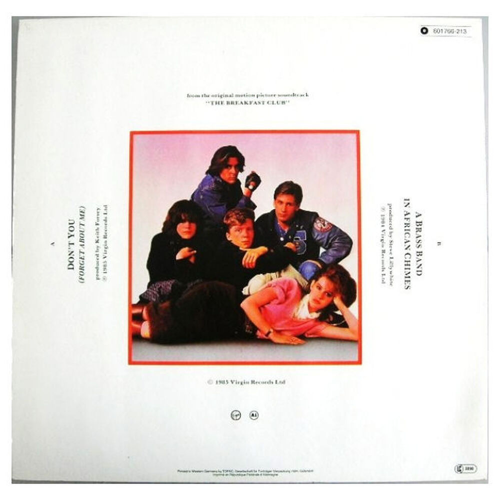 Simple Minds - Don't You (forget About Me) | 12" Maxi Single Usado image number 1.0