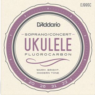 Set Cuerdas Ukelele Soprano-concierto Ej99sc Daddario