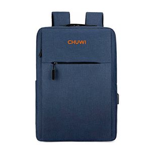 Mochila Tela Impermeable/conector Usb/color Neptune Blue