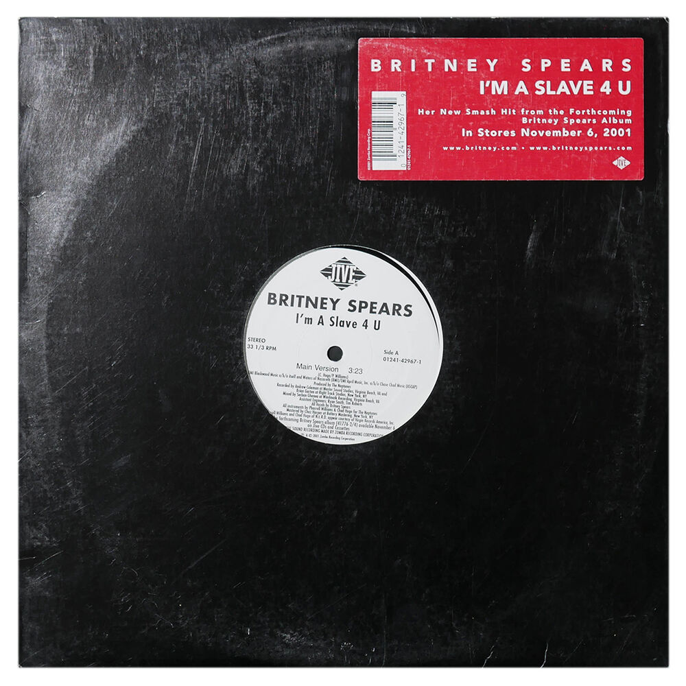 Britney Spears - I'm A Slave 4 U| 12" Maxi Single Usado image number 0.0