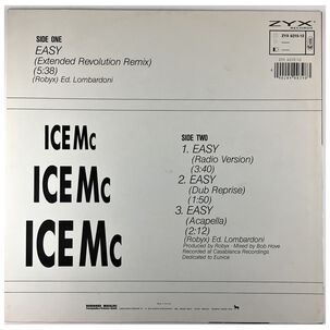 Ice Mc - Easy | 12" Maxi Single Vinilo Usado
