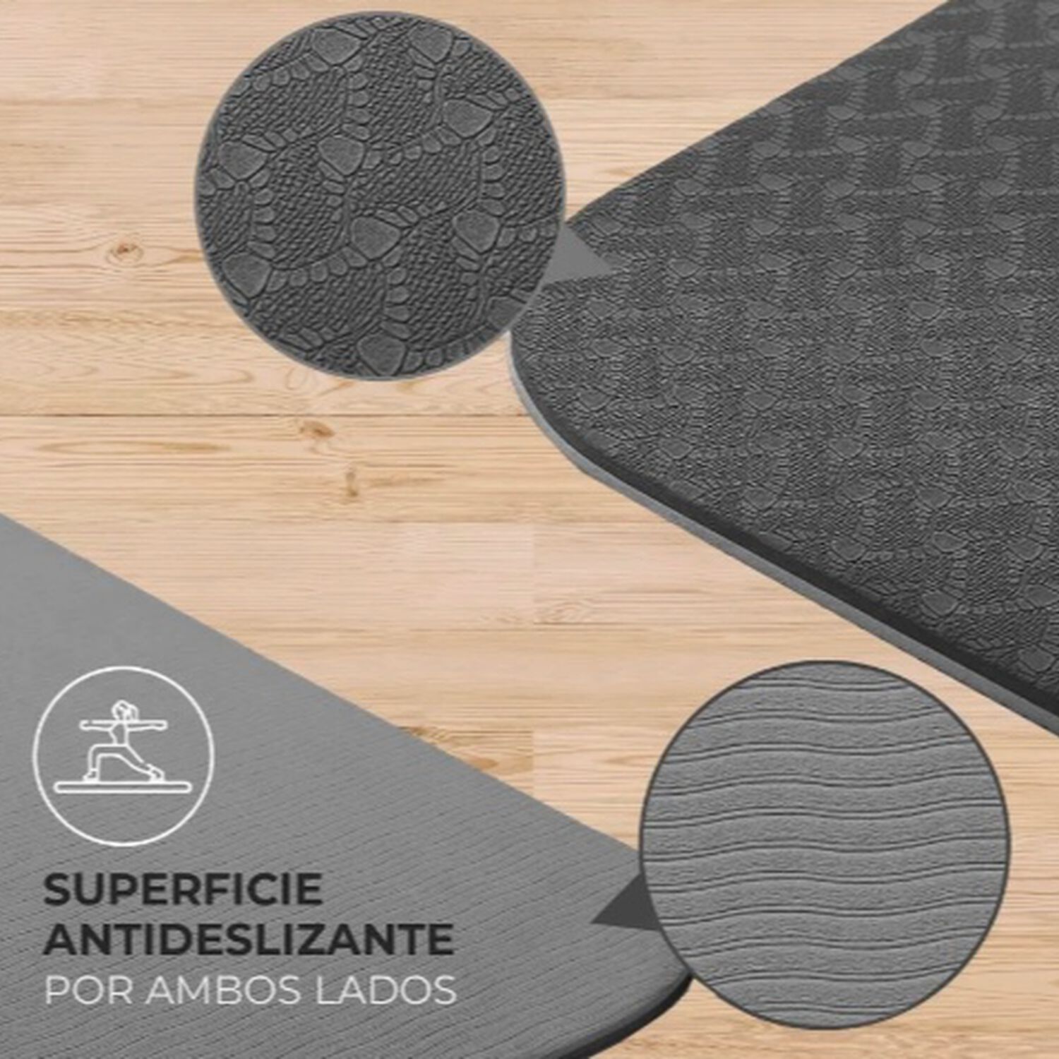 Mat Yoga 8mm Doble Color image number 2.0