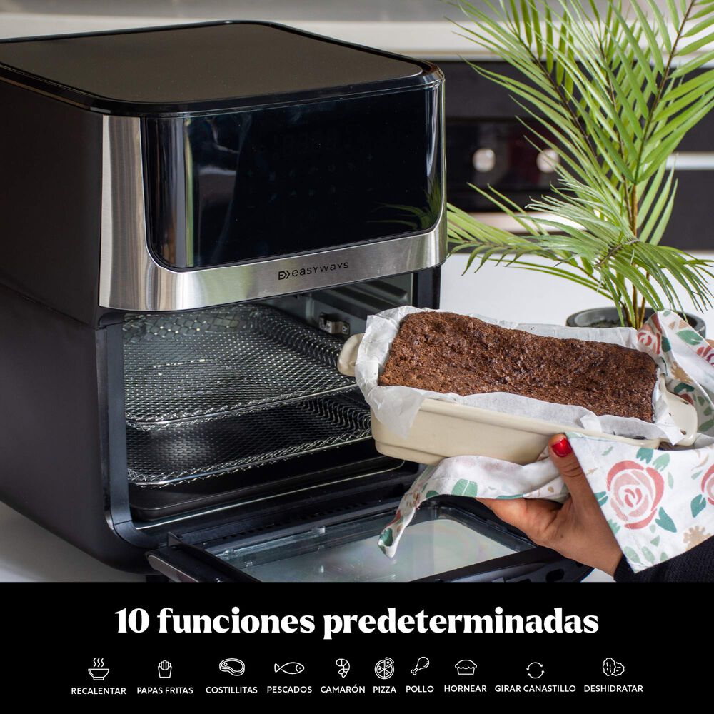 Freidora De Aire Air Fryer Plus Lite 12 L Easyways image number 12.0