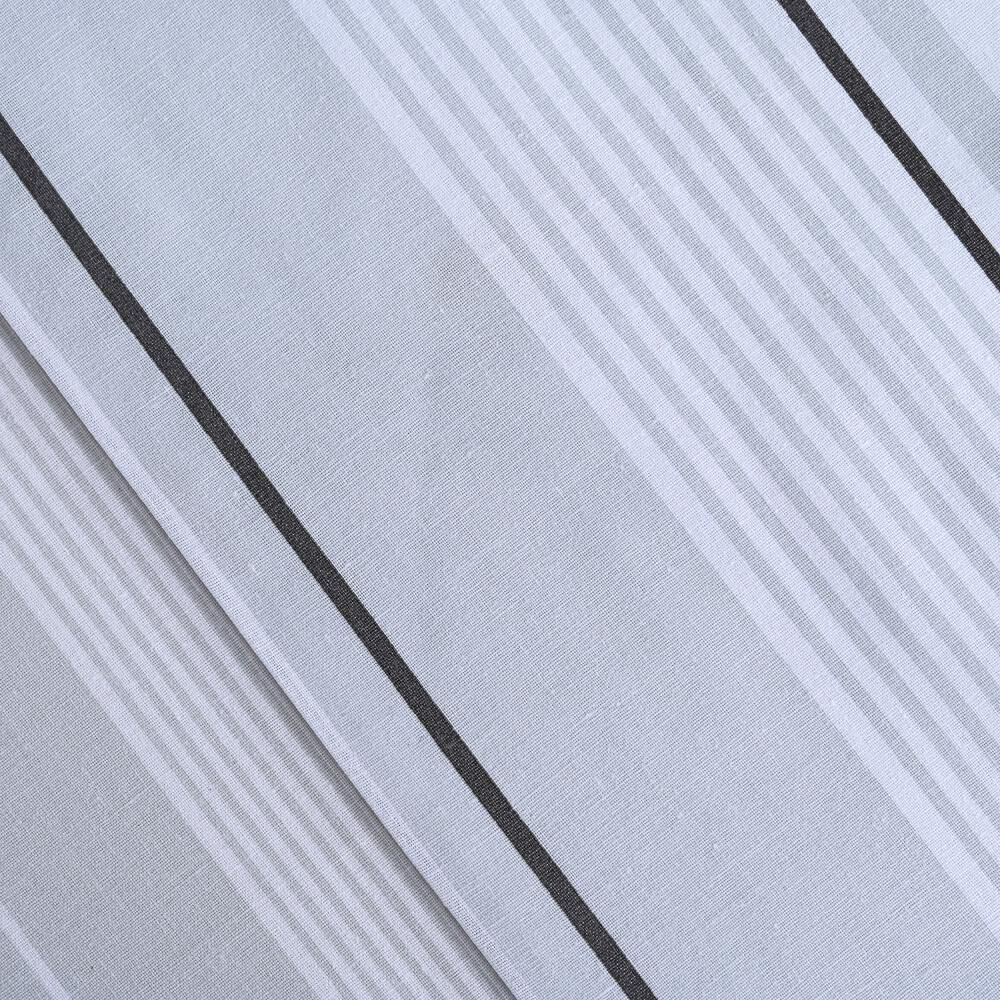 Juego De S&aacute;banas American Family Zircon Gris / 2 Plazas / 144 Hilos image number 2.0