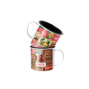 Taza Enlozada Lechera Coca-cola Vintage