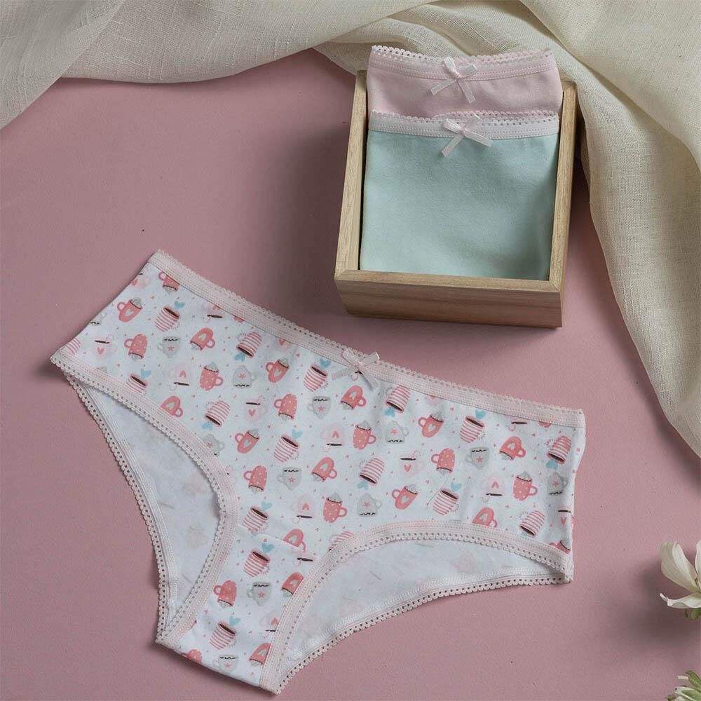 Pack Calzon Ni&ntilde;a Intime image number 2.0