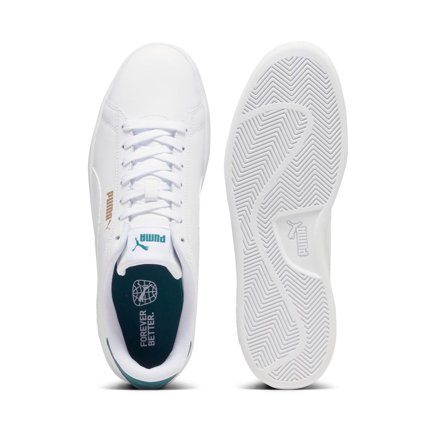 Zapatilla Puma Smash 3.0 Hombre Blanco image number 5.0