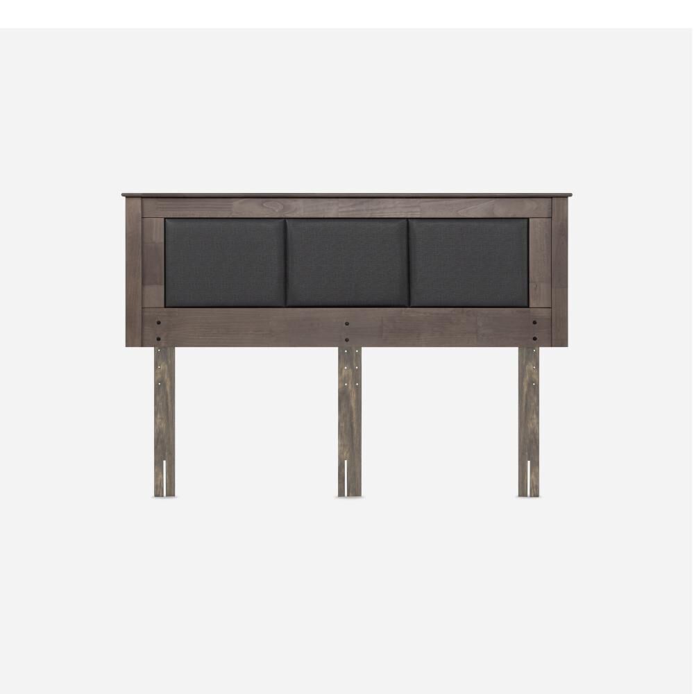 Cama Europea Rosen New Style 6 / King / Base Dividida + Respaldo + Respaldo Rachel Gris image number 2.0