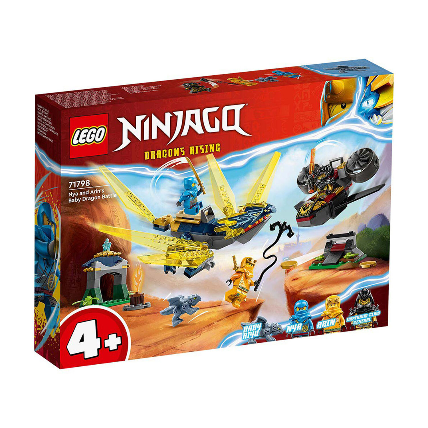 Lego Ninjago - Batalla Por El Drag&oacute;n Beb&eacute; De Nya Y Arin - 71798 image number 10.0