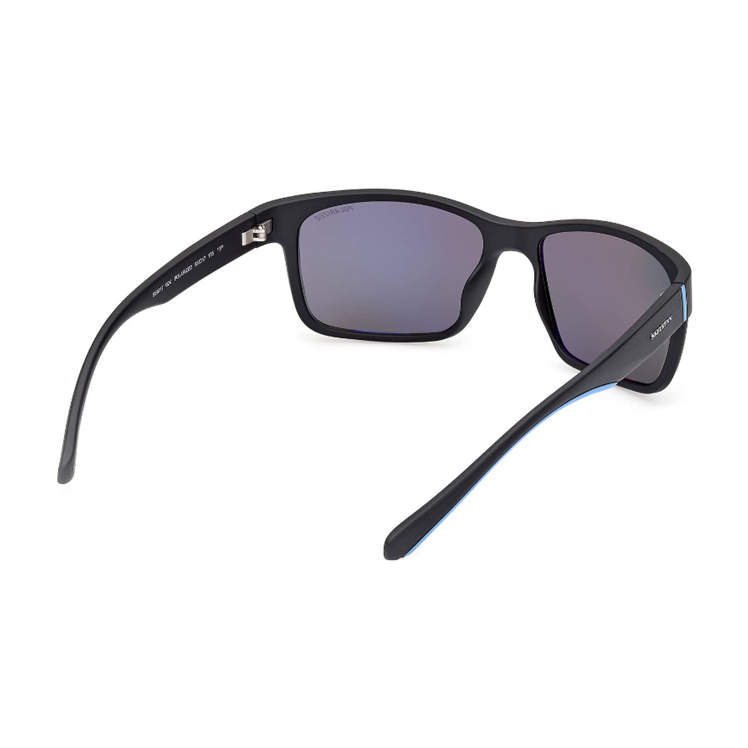 Lentes De Sol Negro Espejados Skechers image number 5.0