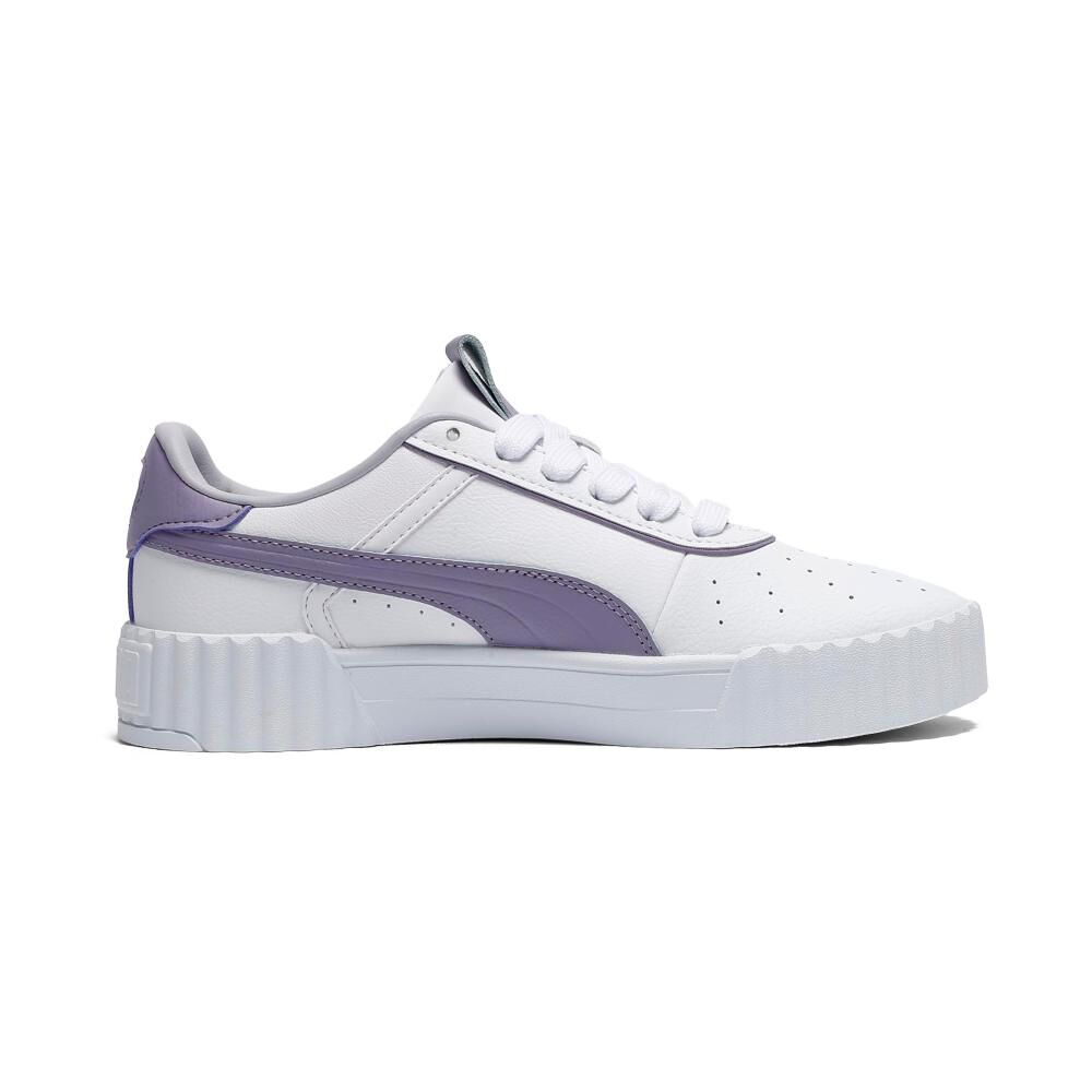 Zapatilla Urbana Mujer Puma Carina 3.0 Luxe White-lilac Luster image number 1.0