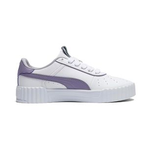Zapatilla Urbana Mujer Puma Carina 3.0 Luxe White-lilac Luster