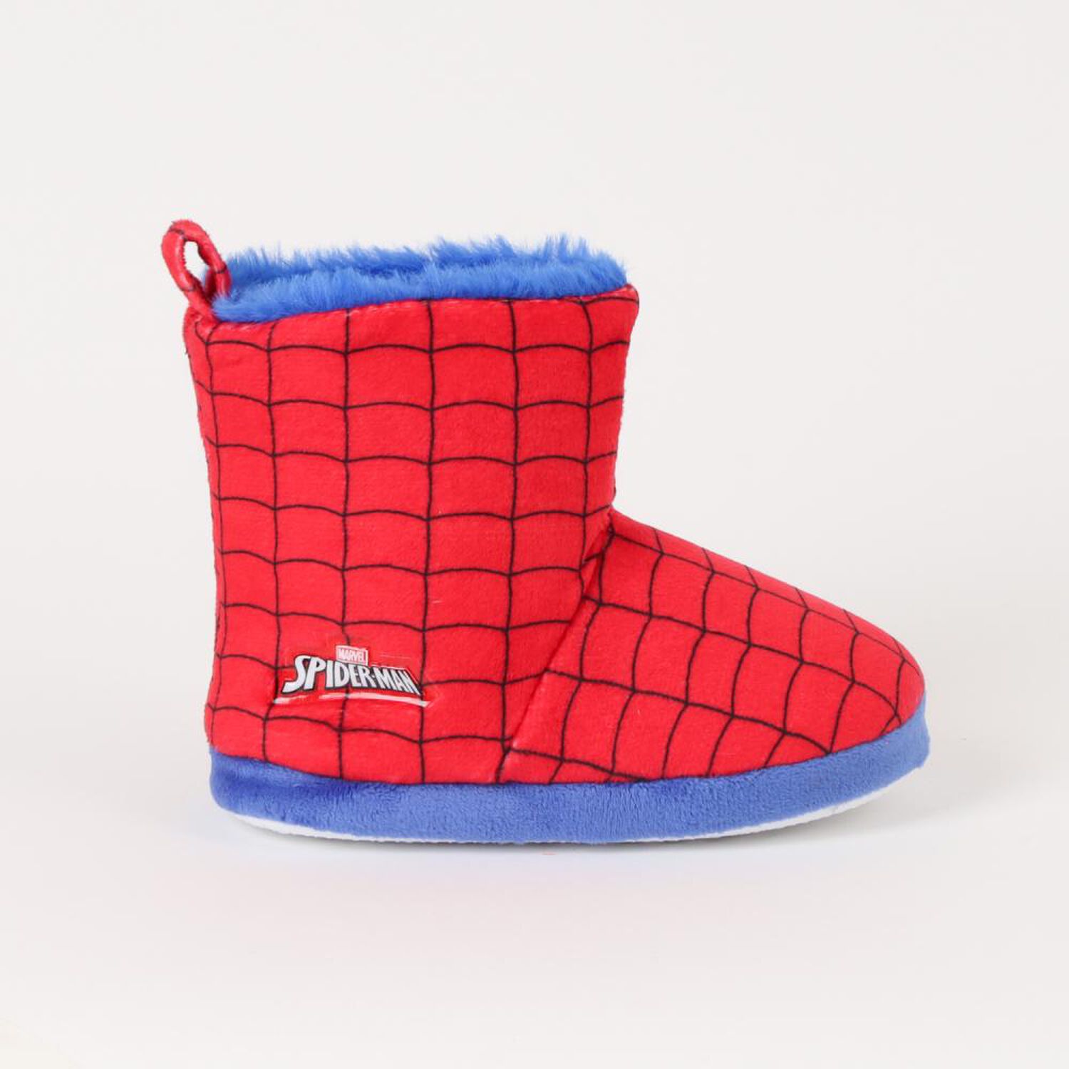Pantufla Bota Ni&ntilde;o Spiderman Rojo image number 0.0