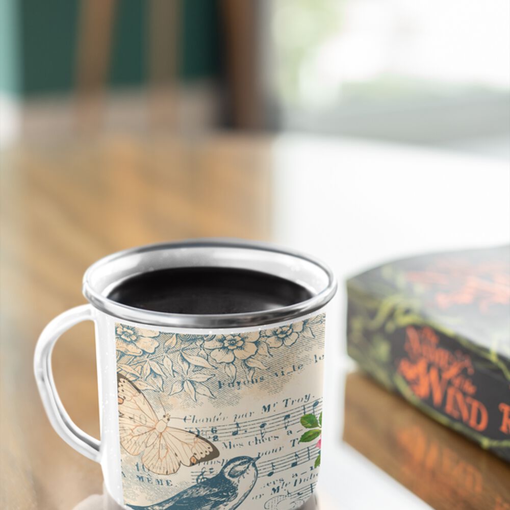 Taza Enlozada Lechera Big Ben Londres Vintage image number 2.0