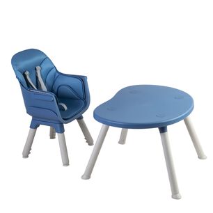 Silla De Comer Baby Desk 3 & 1 Azul