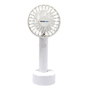 Mini Ventilador De Mano Recargable 500mah Blanco - Ps
