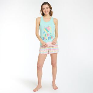 Polera De Pijama Sin Mangas Mujer Freedom