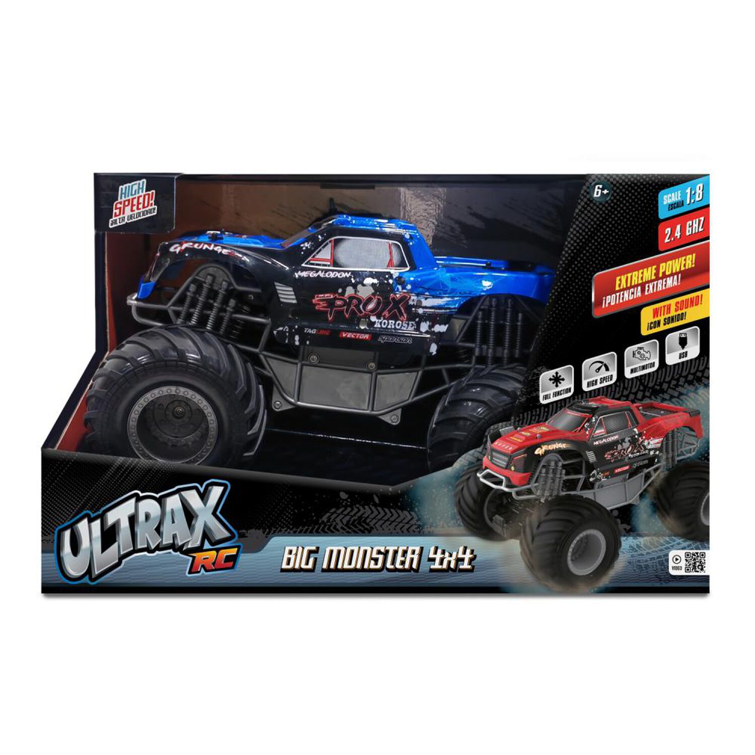 Auto Radio Controlado Big Monster Ultrax image number 5.0