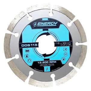 Disco Diamantado Segmentado 4 1/2 X 7/8"