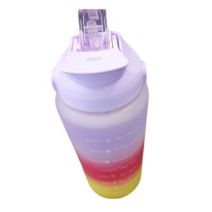Set 2 Botellas Deportivas 2000ml Y 900ml Doble Boquilla