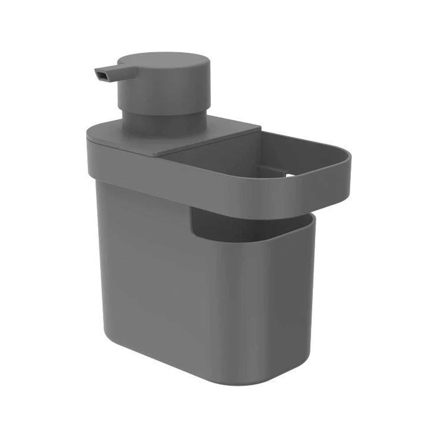 Dispensador De Detergente Y Organizador Trium 650 Ml Gris image number 0.0