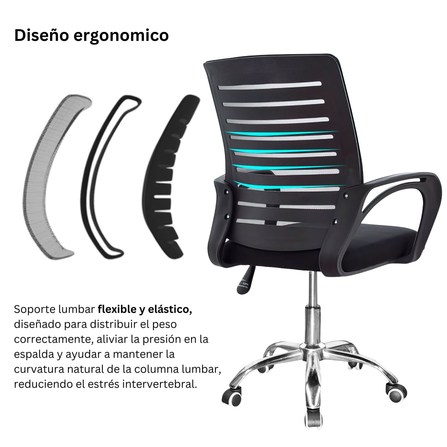 Silla Ejecutiva Ergon&oacute;mica Budapest - Dise&ntilde;o Moderno Y Comodidad Para Tu Oficina image number 1.0