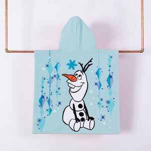 Toalla Playa Capucha 60x120 Frozen Cristal