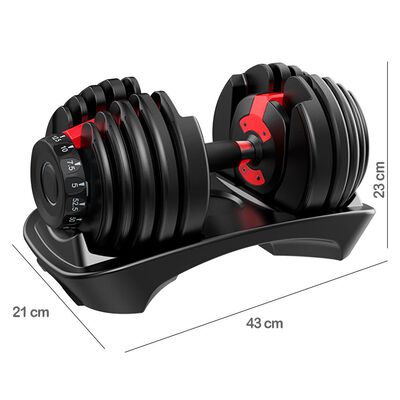 Mancuerna Ajustable Dumbbell K-fit R6013 2.5 A 24KG
