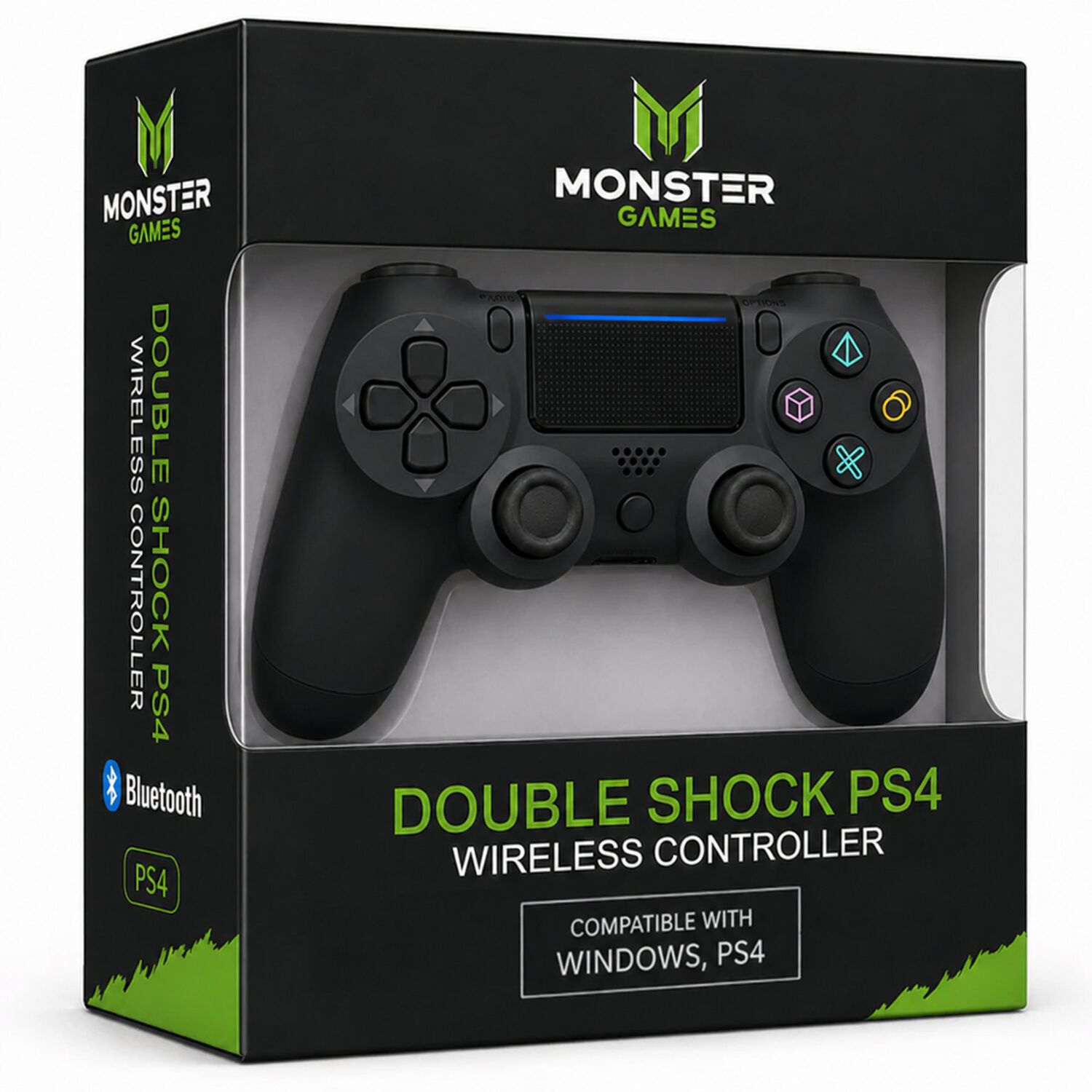 Gamepad Inalambrico Multiplataformas Con Vibraci&oacute;n Black image number 5.0