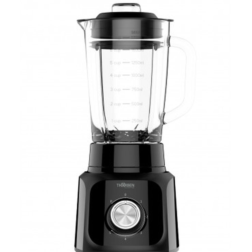 Licuadora 5 Velocidades 1,7l Thor Matt Black Blender 600w image number 0.0