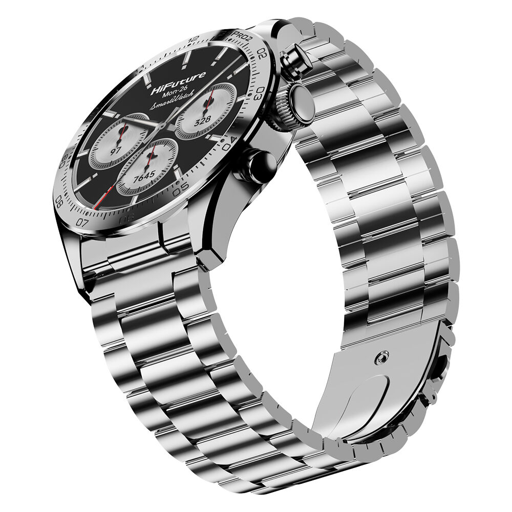 Smartwatch Go Pro 2 Met&aacute;lico Silver Waterproof 33 Mm Amoled image number 1.0