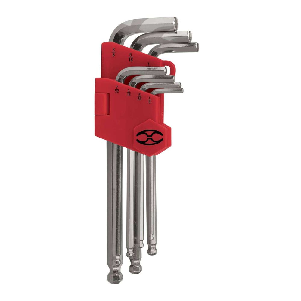 Juego Llaves Allen En Pulgadas 7un. Largas 1/8" A 3/8" - Truper image number 0.0