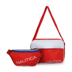 Pack Nautica Banano Kappa + Bolso Perseo Rojo