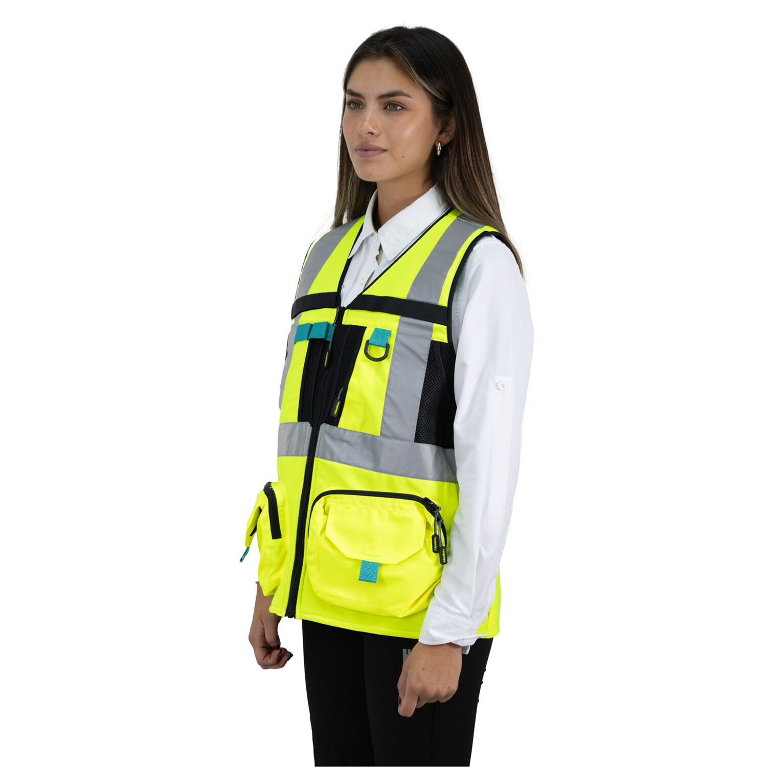 Chaleco Geologo Alaska Xpert Amarillo Mujer image number 2.0