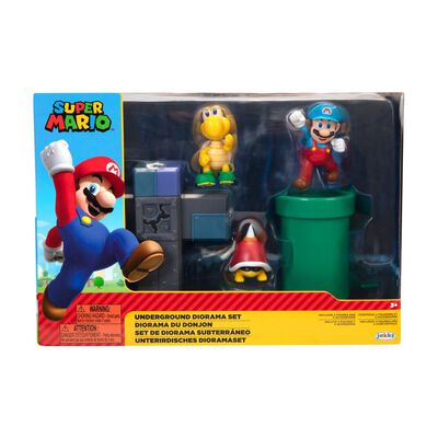 Figura Coleccionable Nintendo Diorama Super Mario Underground